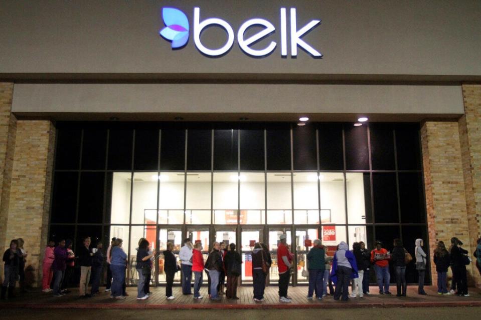 A Mississippi Belk store on Black Friday 2011.