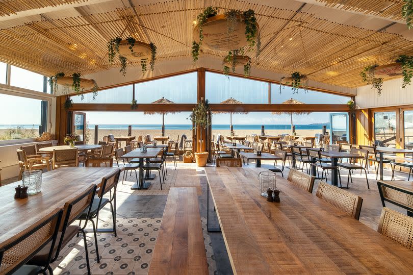 Blackpool Sands has launched a new café, lounge, and restaurant