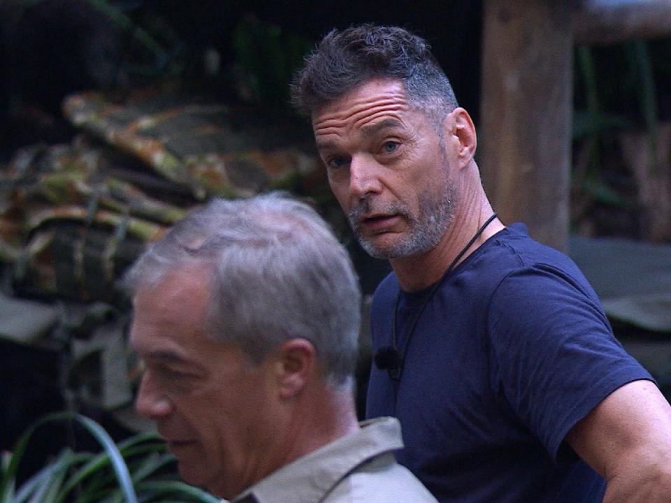 Fred Sirieix and Nigel Farage have had a few clashes on ‘I’m a Celebrity' (ITV/Shutterstock)