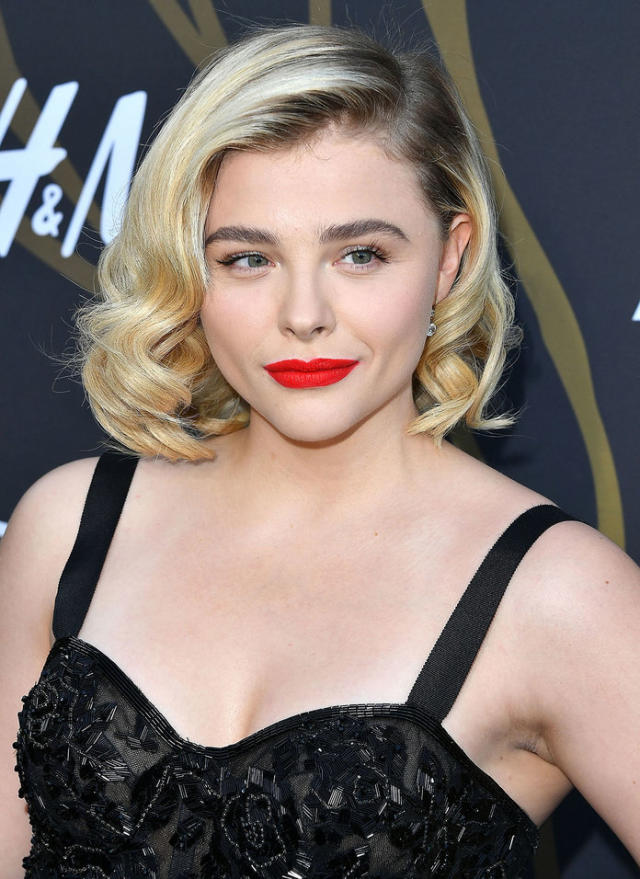 Chloe Grace Moretz Wears Flattering Voluminous Hair to the If I Stay  Premiere