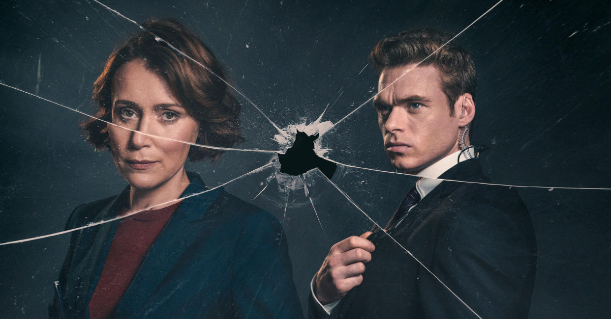 Keeley Hawes and Richard Madden star in BBC’s upcoming political drama ‘Bodyguard.’