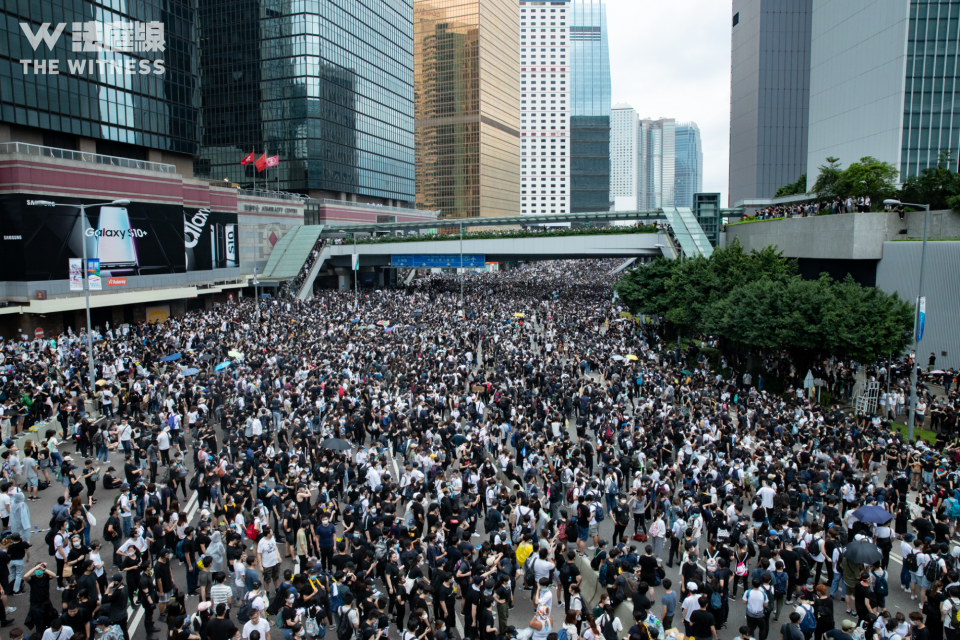 2019 年 6 月 12 日，金鐘夏慤道