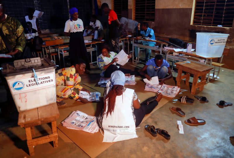 FILE PHOTO: Burkina Faso holds presidential and legislative elections