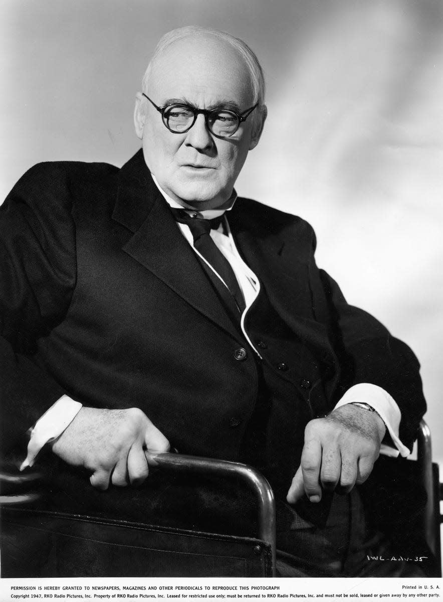 Lionel Barrymore as Mr. Potter from "It's a Wonderful Life."