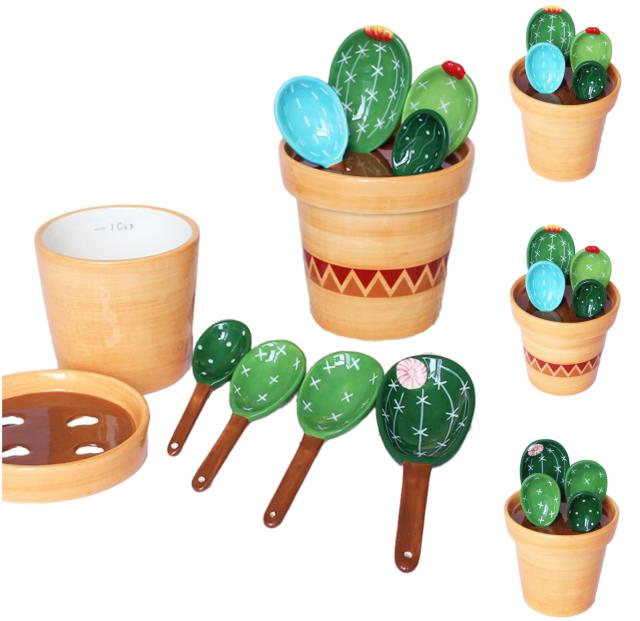 These Viral Cactus-Shaped Measuring Spoons Are the Kitchen Staple You  Didn't Know You Needed