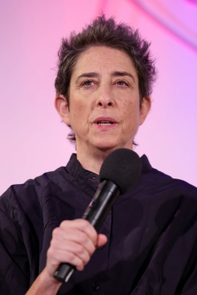 Carolyn Strauss at The Wrap's Power Women Summit, Maybourne Hotel, Beverly Hills, California on Dec 5, 2023.