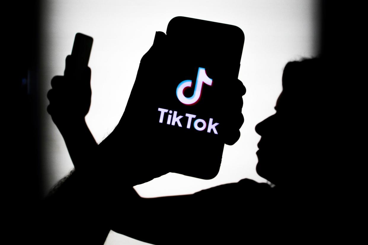 tiktok on phone