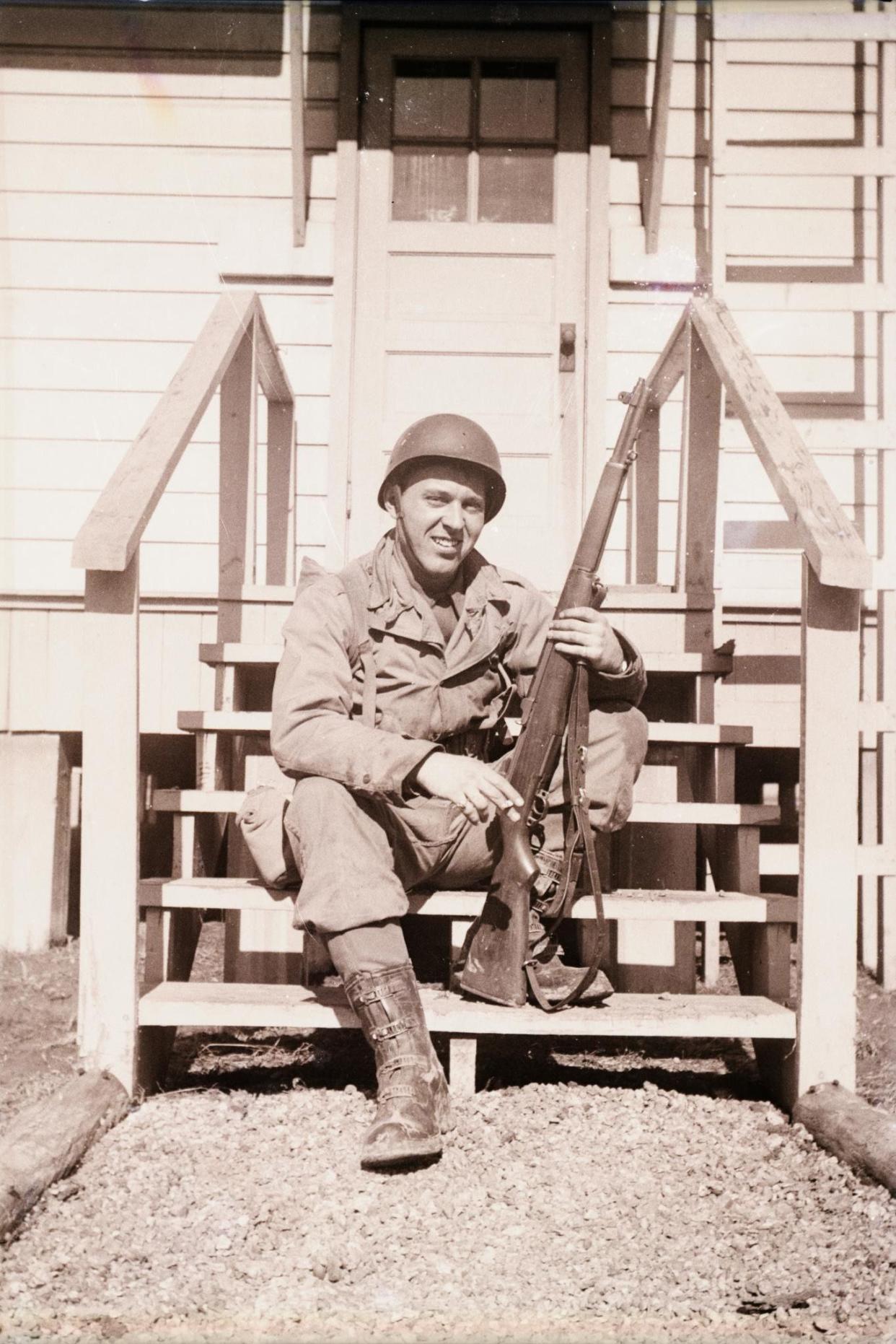 robert warrelman collier at fort leonard wood in combat engineer boot camp