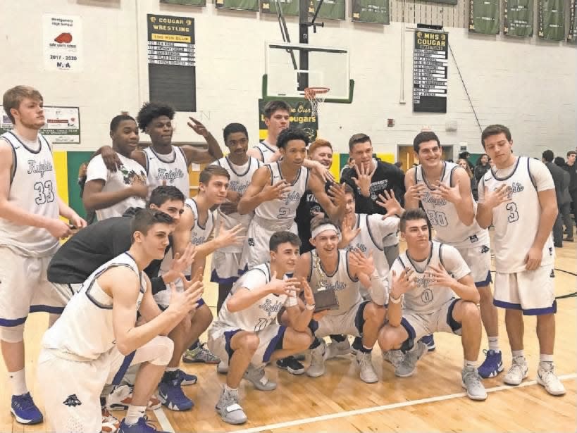 The top-seeded Gill St. Bernard’s boys basketball team won its fifth straight Somerset County Tournament final with a 73-53 win over No. 3 Watchung Hills on Saturday, Feb. 23, 2019.
