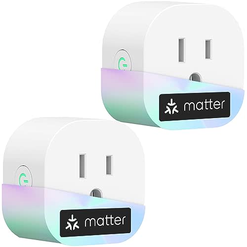 meross Matter Smart Plug Mini, Easy Setup, 100% Privacy Smart Outlet, Compact Size, Support App…