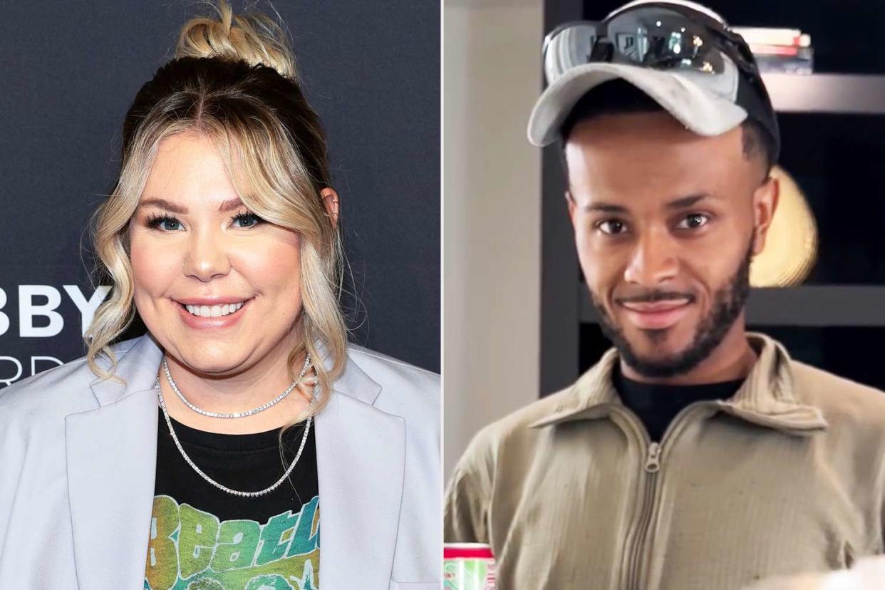 <p>Dimitrios Kambouris/Getty; Kailyn Lowry/Instagram</p> From Left: Kailyn Lowry; and Elijah Scott