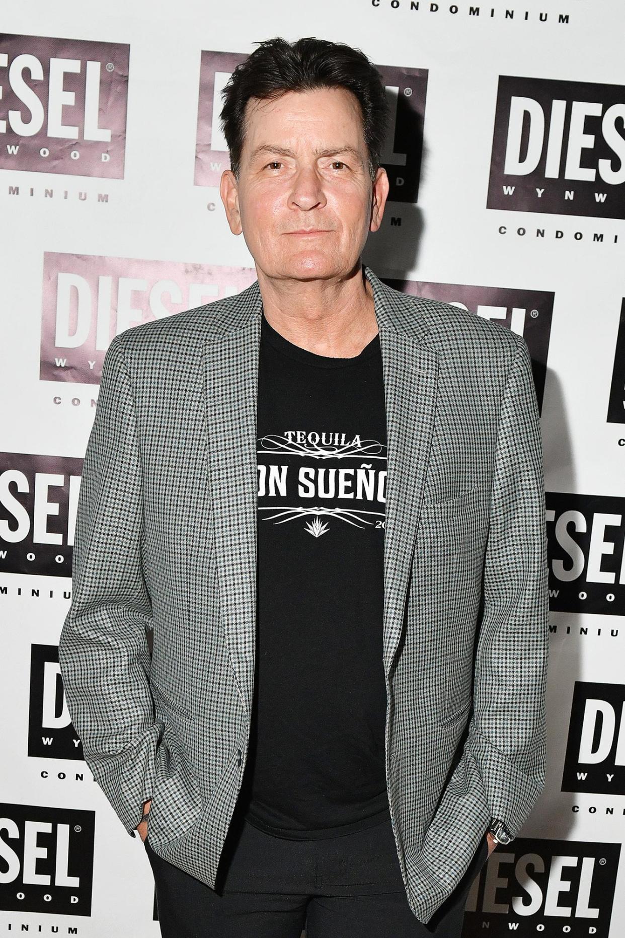 Charlie Sheen Says Brooke Mueller Is Not In The Picture With Twins