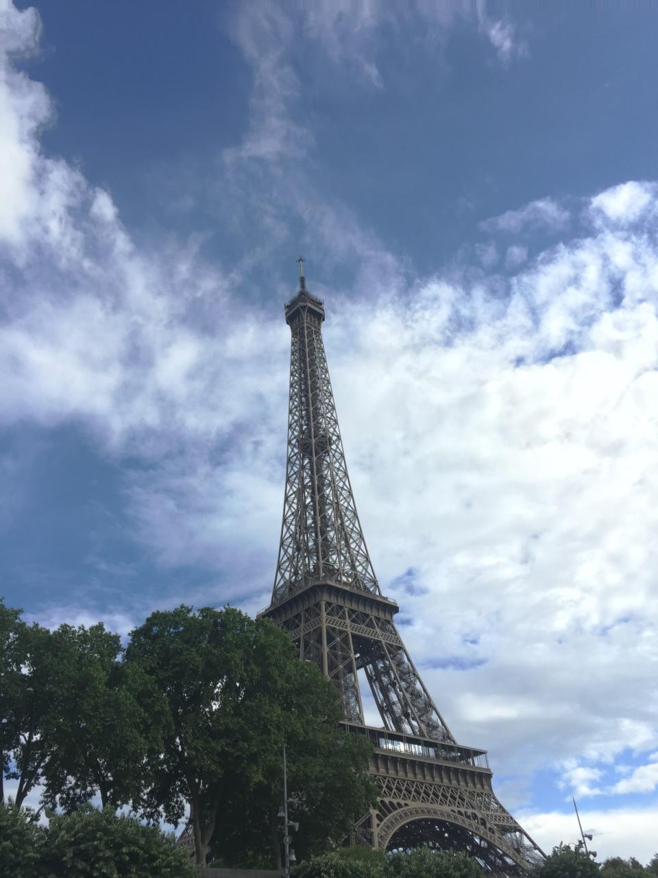 The Eiffel Tower was completed in 1889 on the 100th anniversary of the French Revolution to be one of the main attractions for the Paris World’s Fair. This was on a clear day on May 6, 2017. | Sarah Gambles, Deseret News