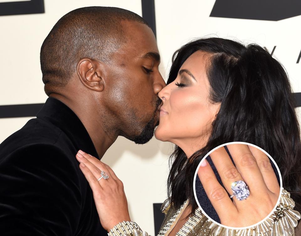 Kim Kardashian kanye ring