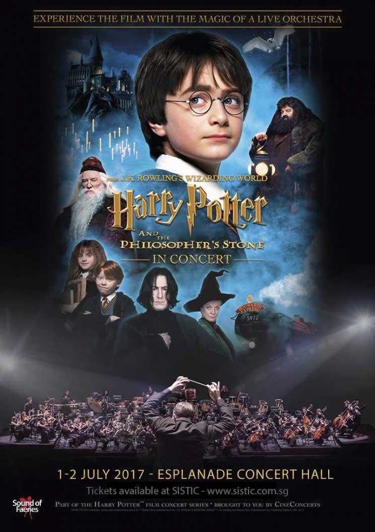 Harry Potter and the Philosopher's Stone in concert (Photo: Sistic)