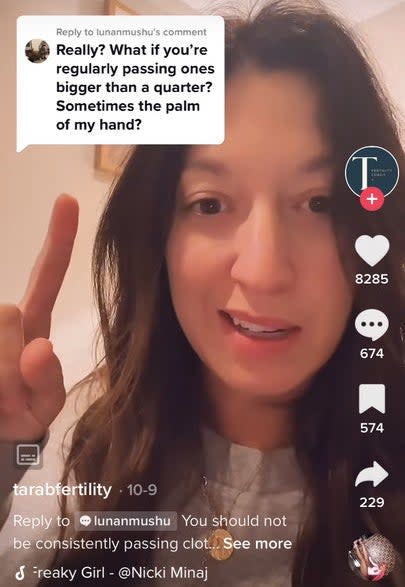 Clots During Your Period Are Not Normal: This Nurse Practitioner's TikTok  Is Going Viral, But There's More To It Than You Think