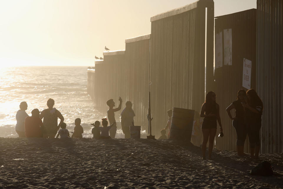 Along the U.S.-Mexico border