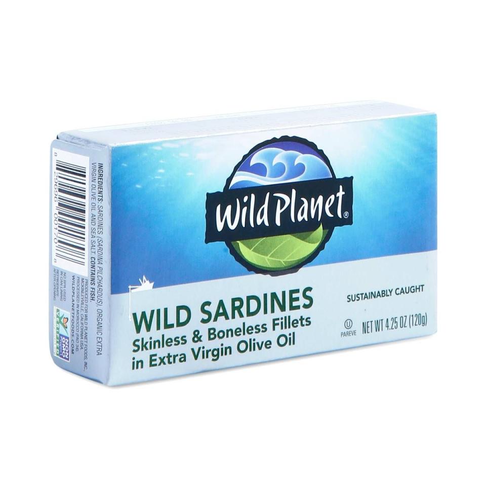 Wild Sardines in Extra Virgin Olive Oil, Boneless