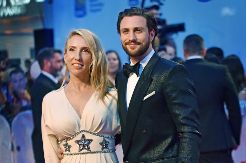 Aaron Taylor-Johnson discussed his relationship with Sam Taylor-Johnson, a director 23 years his senior. File Photo by Christine Chew/UPI