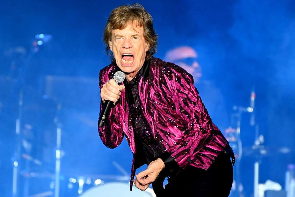 <p>Paras Griffin/Getty </p> Mick Jagger