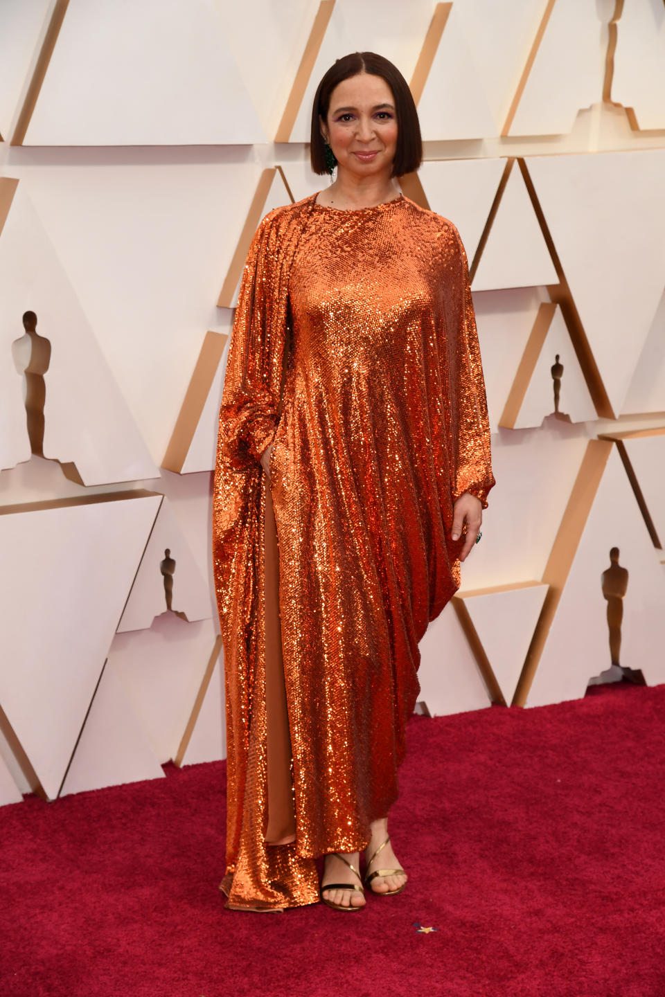 HOLLYWOOD, CALIFORNIA - FEBRUARY 09: Maya Rudolph attends the 92nd Annual Academy Awards at Hollywood and Highland on February 09, 2020 in Hollywood, California. (Photo by Jeff Kravitz/FilmMagic)