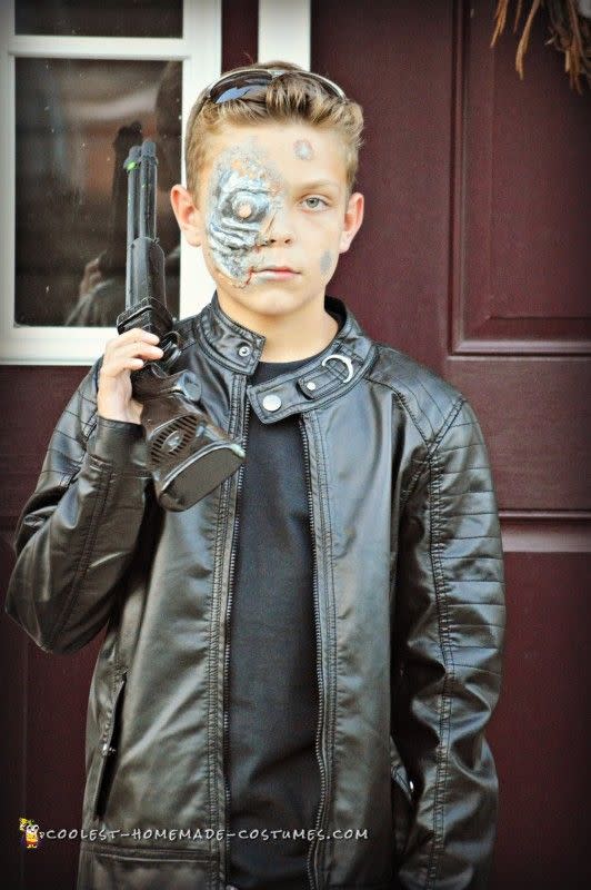 DIY Terminator Costume for Teen Boys