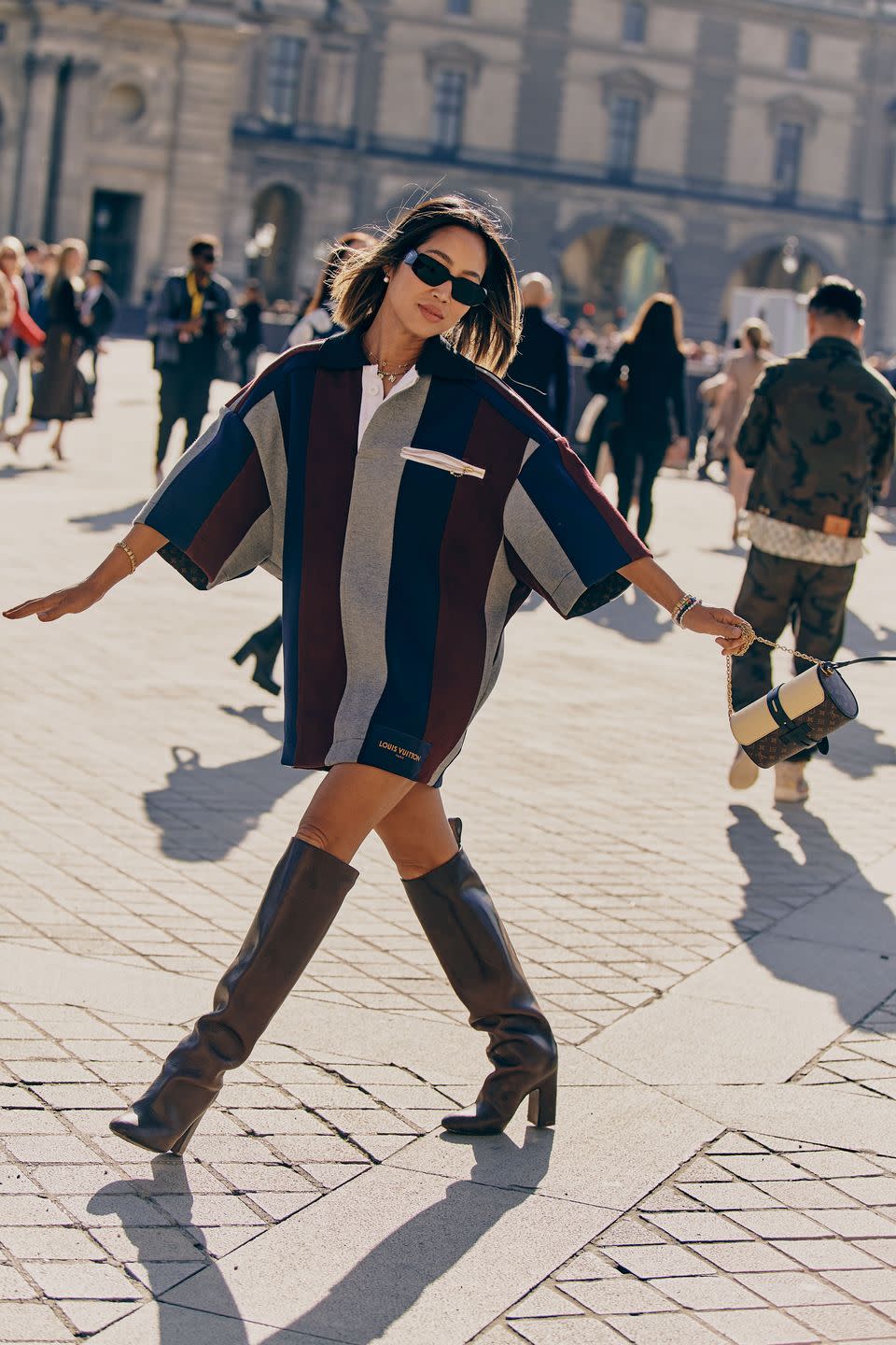 Doja, Naomi, Janet, Oh My! The Final Day of Paris Fashion Week Street Style