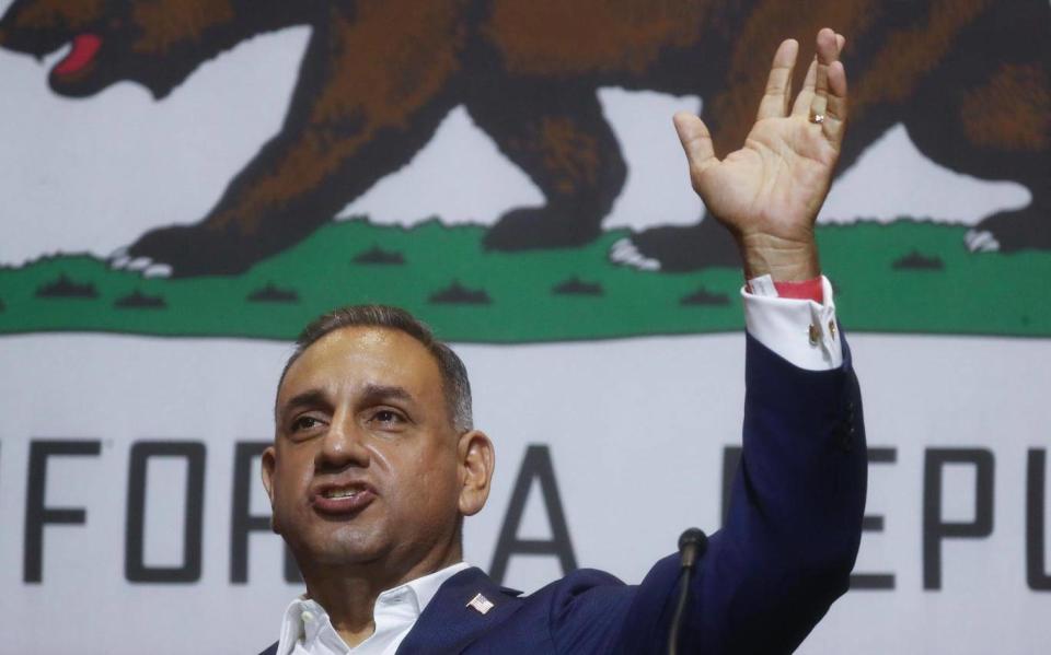 Democratic candidate Gil Cisneros, a former naval officer who ‘got lucky’ (Getty)