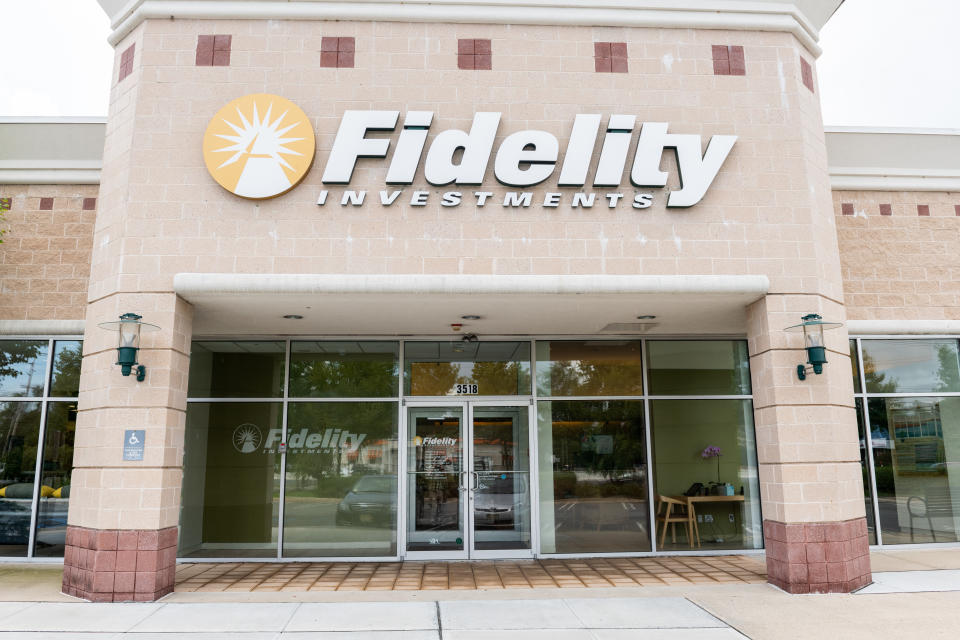 Princeton, Nj, United States - 2018/08/14 : Fidelity Investments À Princeton, New Jersey.  (Photo De Michael Brochstein/Sopa Images/Lightrocket Via Getty Images)