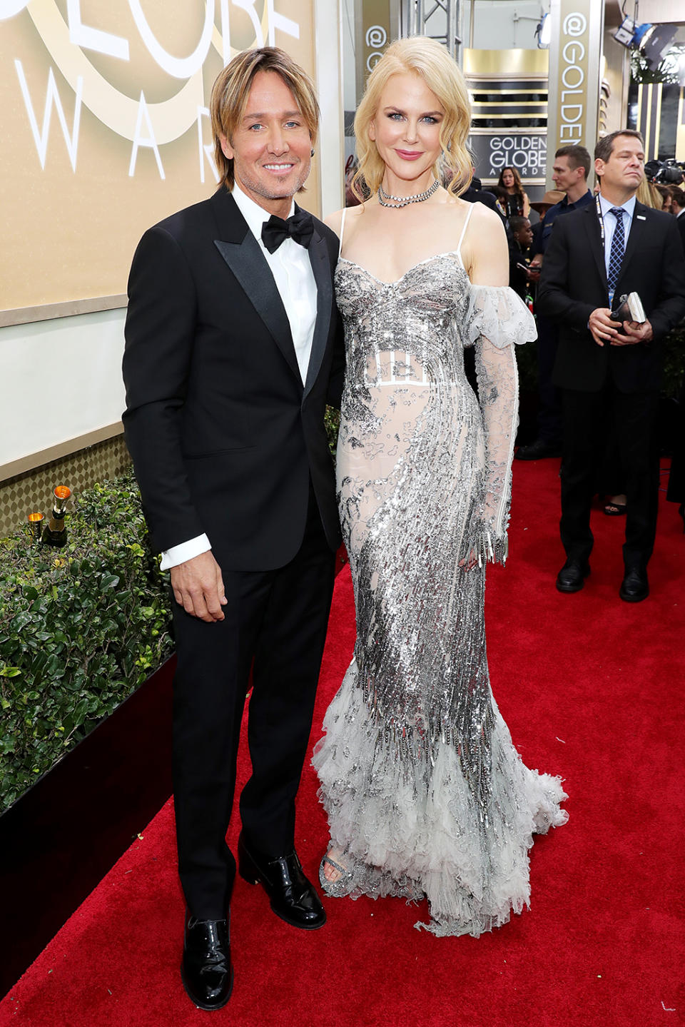 <p>Recording artist Keith Urban and actress Nicole Kidman arrive at the 74th Annual Golden Globe Awards held at the Beverly Hilton Hotel on January 8, 2017. (Photo by Neilson Barnard/NBCUniversal/NBCU Photo Bank via Getty Images) </p>