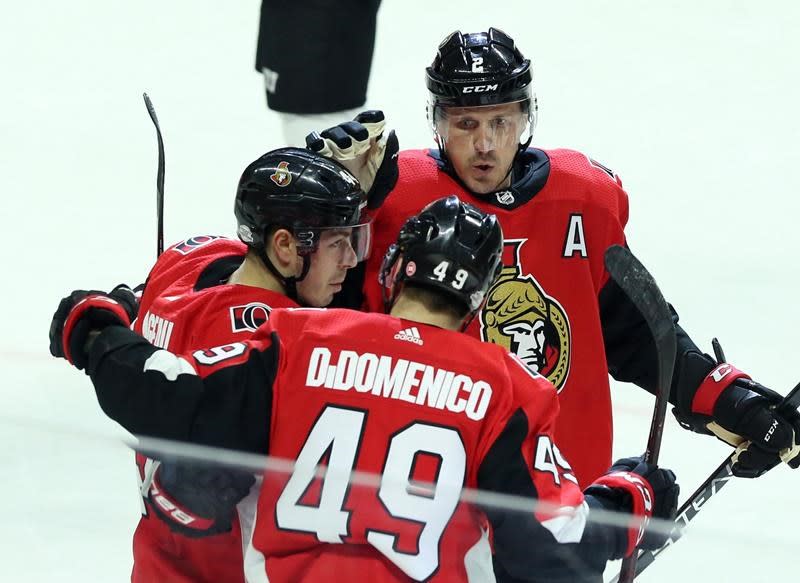 Kings acquire defenceman Dion Phaneuf in trade with Senators. (AP)