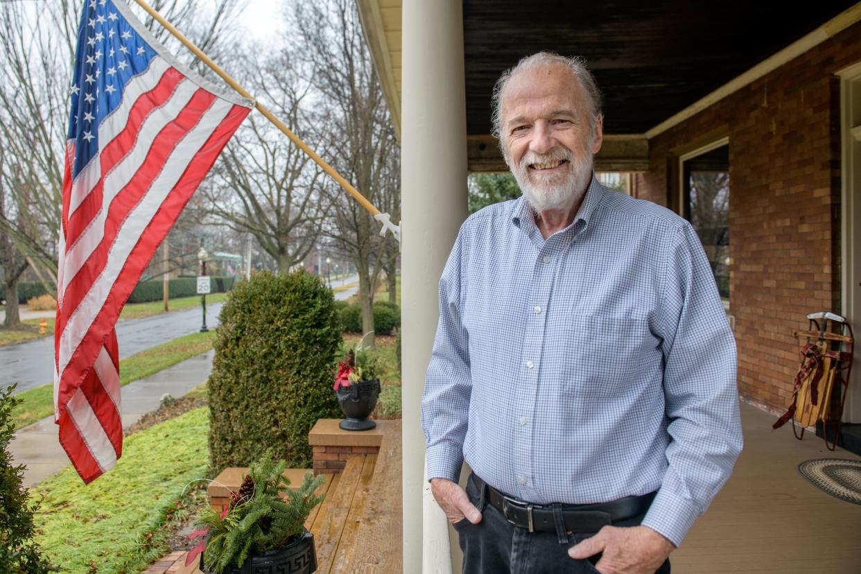 H Wayne Wilson, a Vietnam veteran and longtime broadcast journalist, recently retired after 35 years of hosting WTVP's news program At Issue.