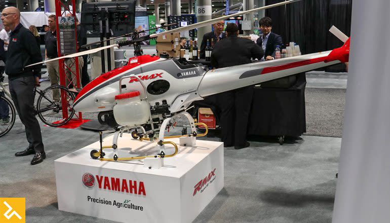 Yamaha RMAX helicopter