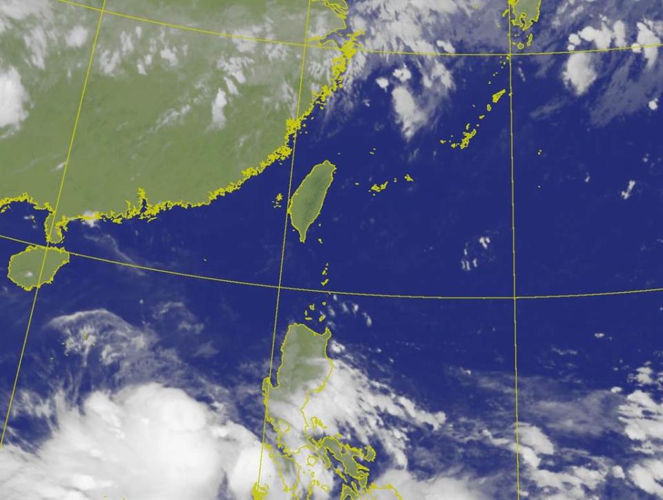 颱風紅霞於今（16日）凌晨2時生成，預測路徑朝西北西移動。（圖取自氣象局網頁）