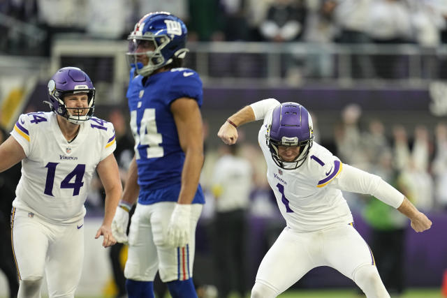 Giants drop chance to clinch playoff spot in loss to Vikings