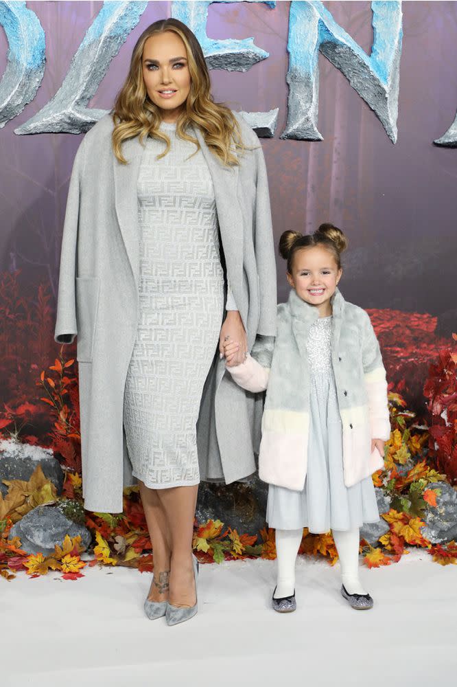 Tamara Ecclestone, at left, with daughter Sophia | Lia Toby/Getty