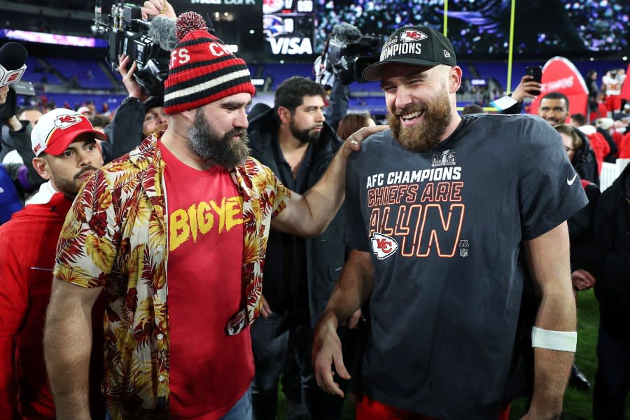 Travis Kelce and Jason Kelce End New Heights Live Show With Surprise UC College Graduation Ceremony 2