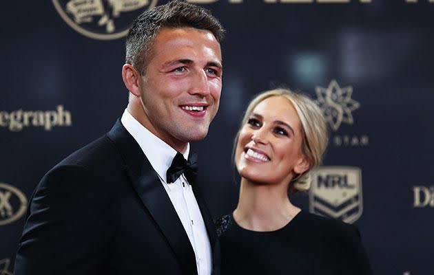 Sam and Phoebe Burgess. Source: Getty