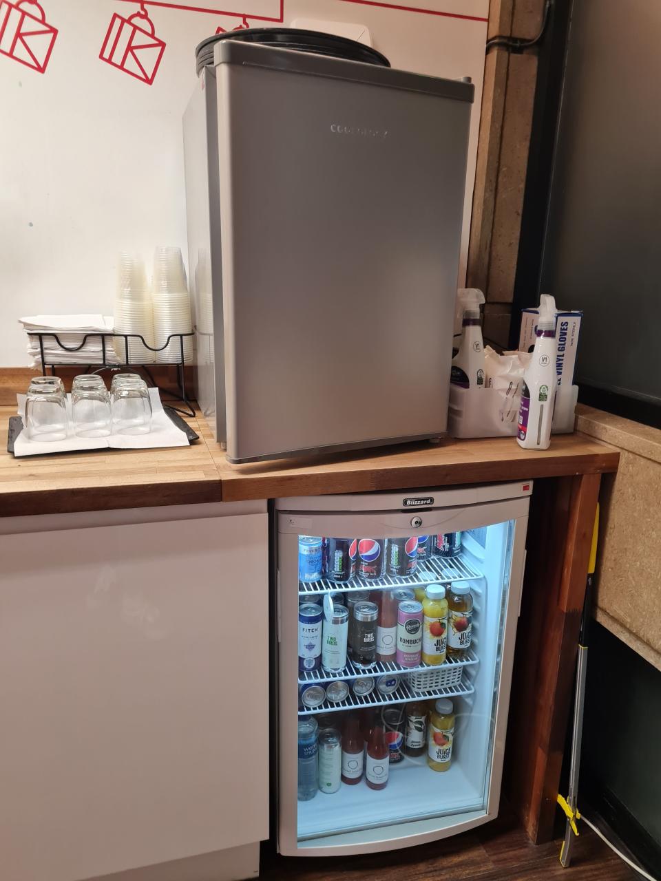 fridges first class