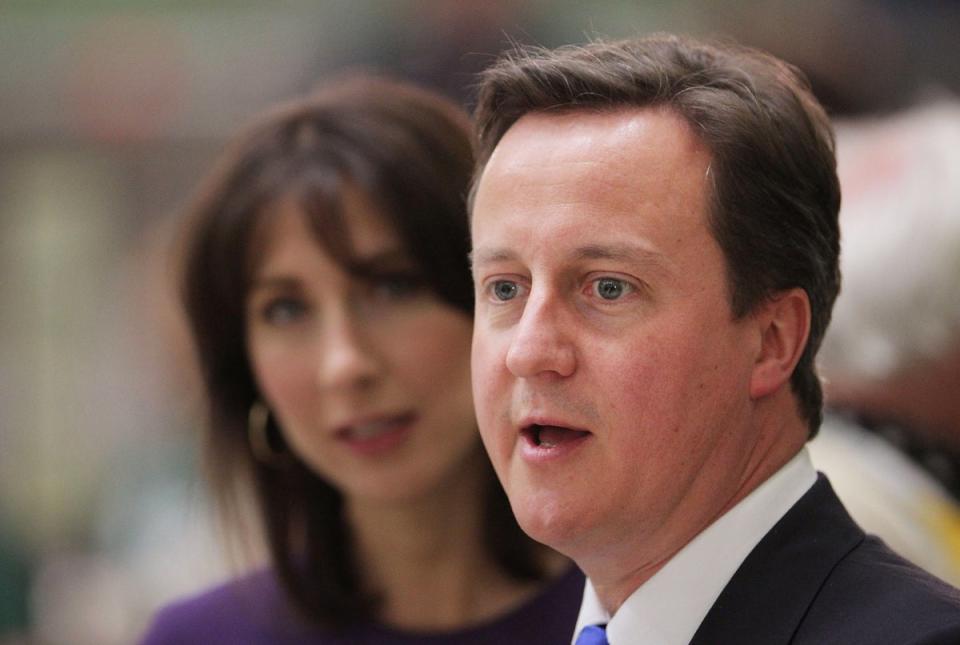 David Cameron introduced the target rate for dementia diagnosis 10 years ago (Getty)