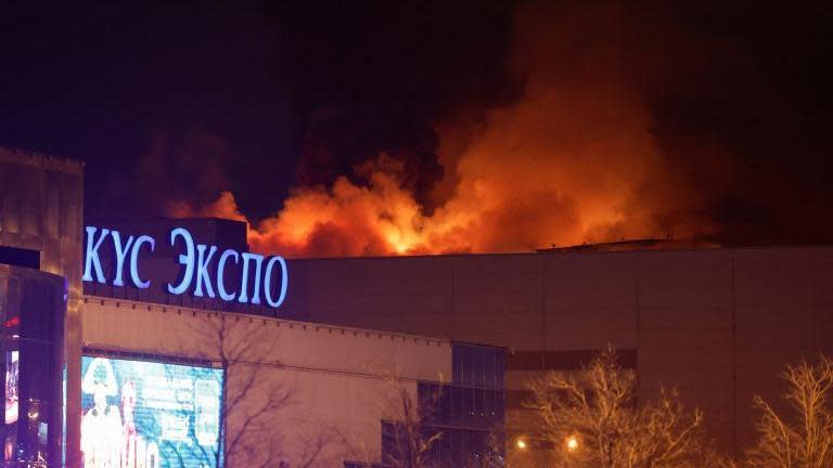 Atentado en el teatro en Moscú