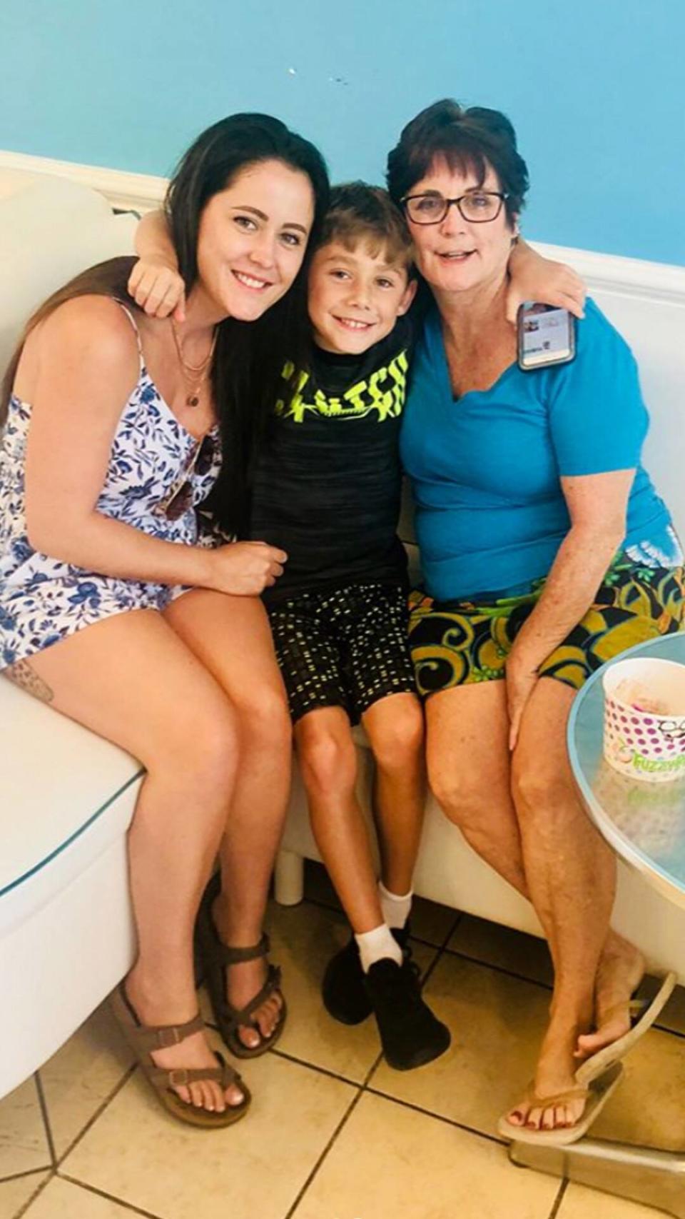 Jenelle Evans, Jenelle Eason, Barbara Evans, Jace, Instagram