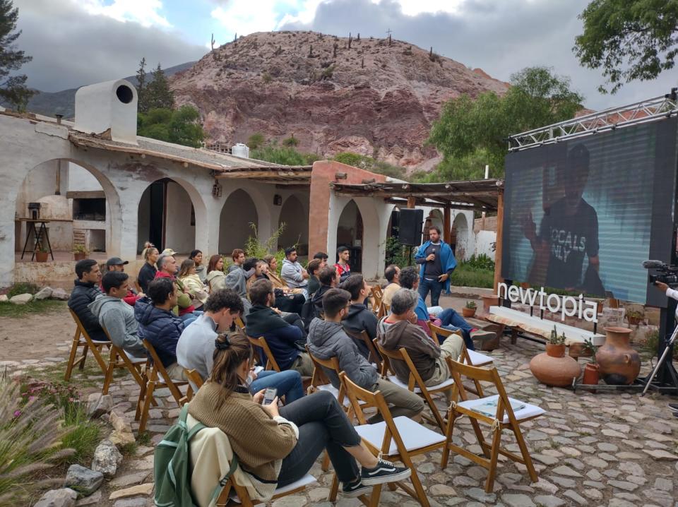 El fondo Newtopia organizó un encuentro con 17 startups en Pumamarca, Jujuy.