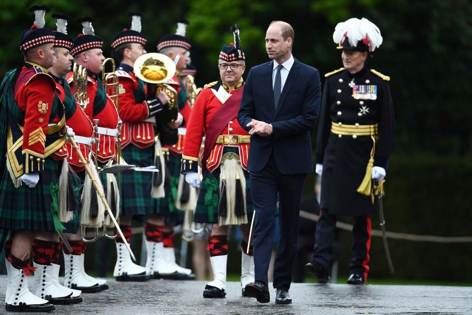 Prince William Met with Emergency Responders During His 2021 Tour of Scotland