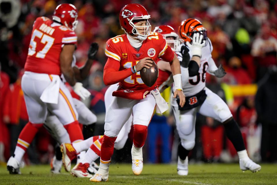 Chiefs QB Patrick Mahomes has reached his third Super Bowl in four years.