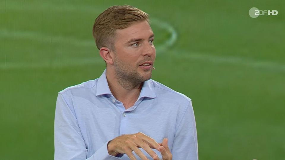 Christoph Kramer redet sich in Rage. (Bild: ZDF)