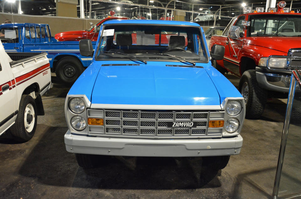 <p>The Zamyad Z24 is a Nissan Junior pickup manufactured under license in Tehran, Iran. Nissan released the third-generation Junior in 1970 and it stopped building the model in 1982 but <strong>Zamyad still manufactures it in 2021</strong>. The Sheikh’s is a late-model example fitted with fuel injection.</p>