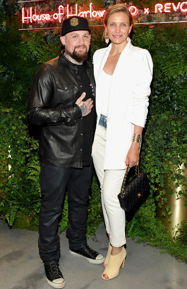 Benji Madden, Cameron Diaz | Donato Sardella/Getty