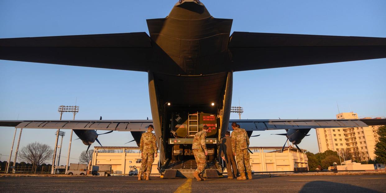 Air Force Japan C-130 agile combat employment