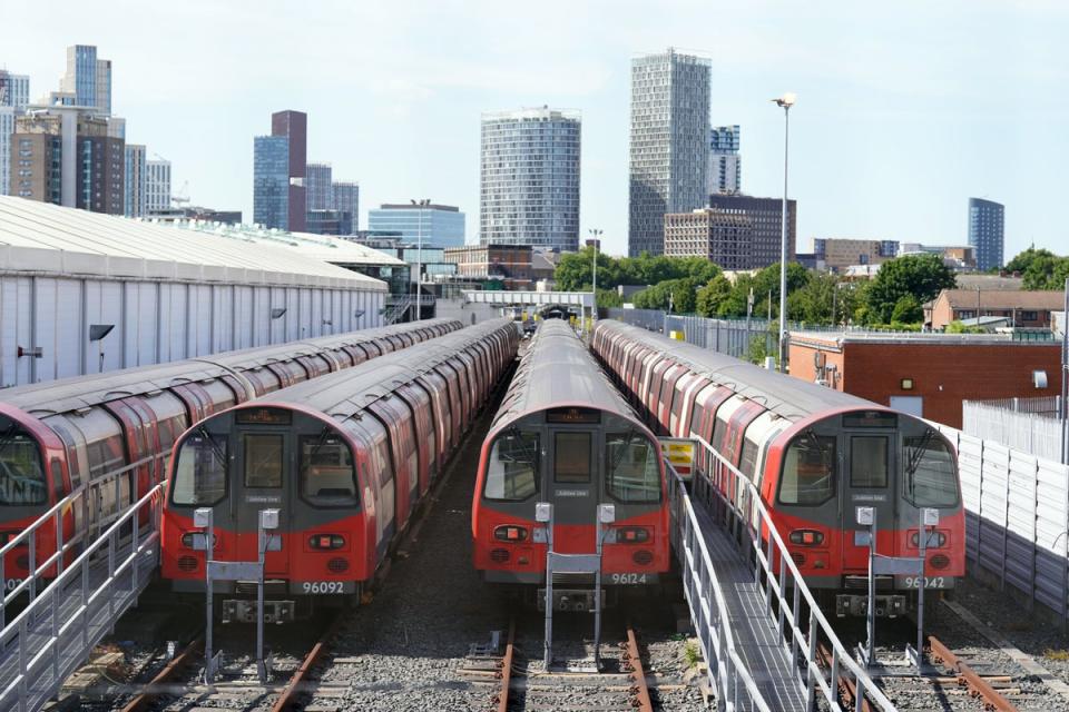 Transport workers in London will strike on August 19 (Stefan Rousseau/PA) (PA Wire)